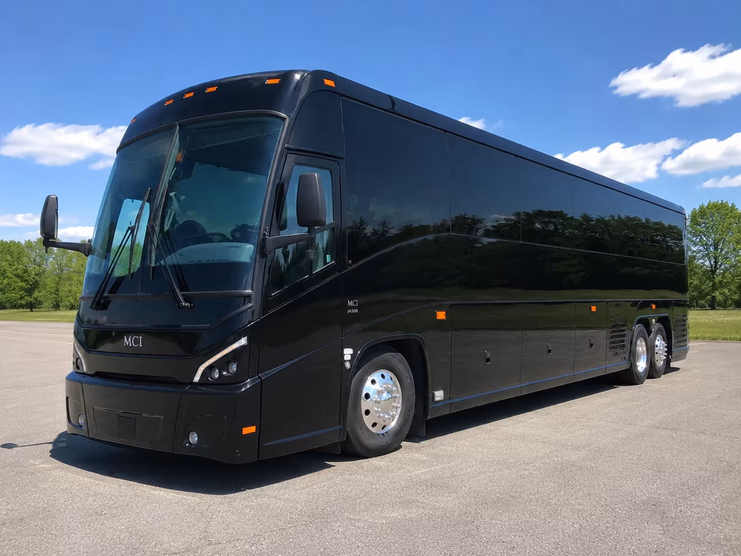 McAllen Airport Shuttle & Transportation party bus exterior