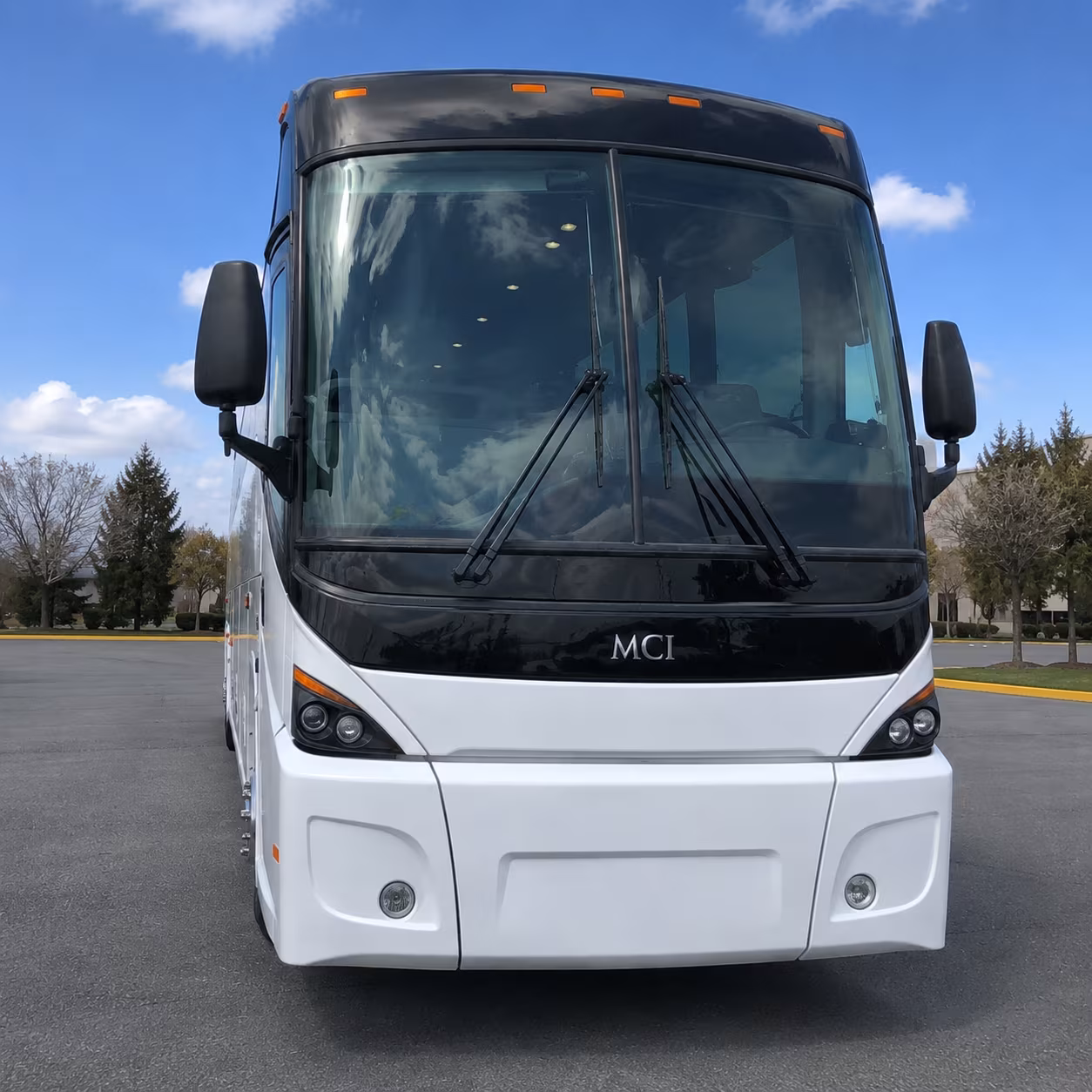 McAllen Airport Shuttle & Transportation party bus exterior