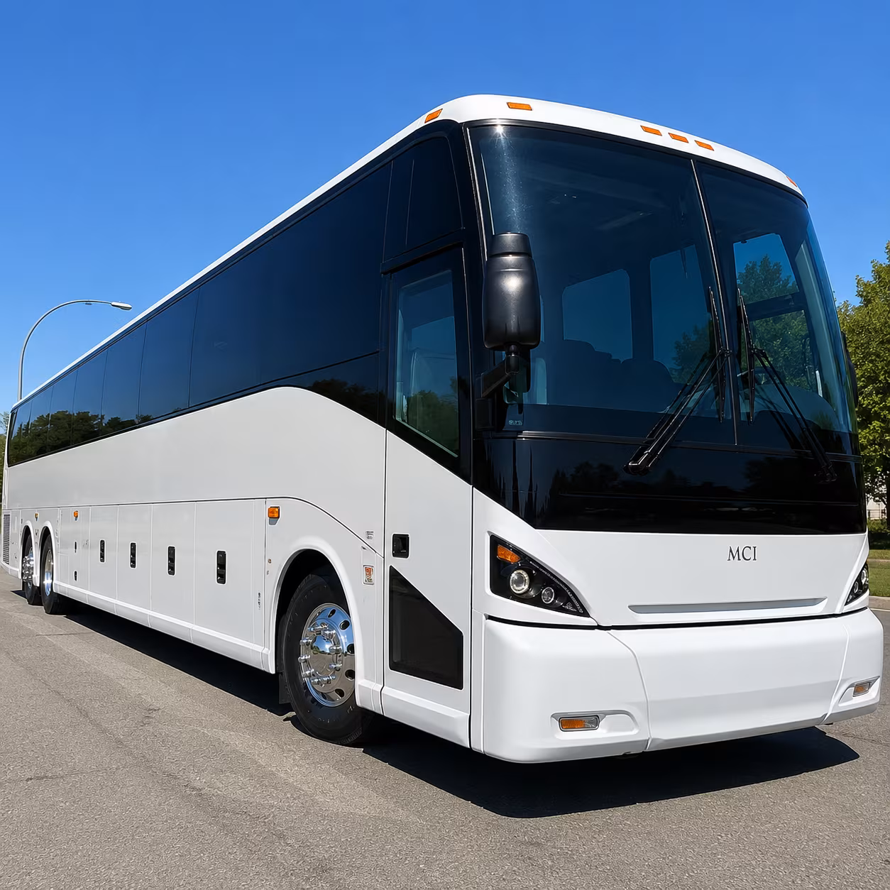 McAllen Airport Shuttle & Transportation party bus exterior