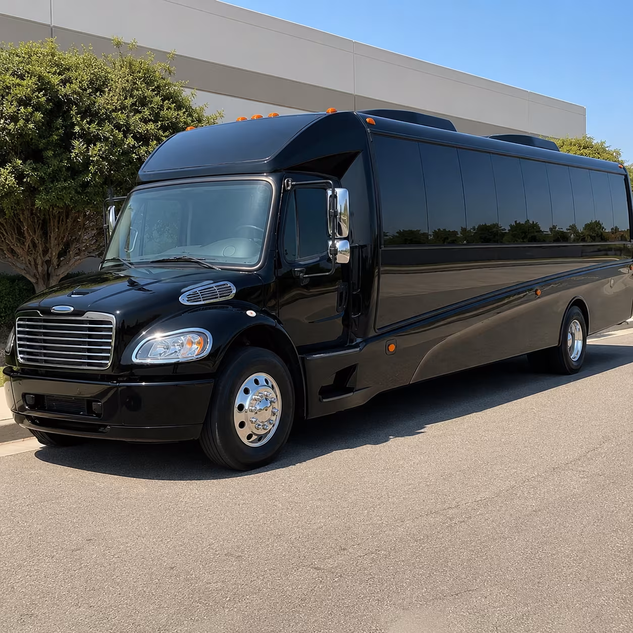 McAllen Airport Shuttle & Transportation party bus interior