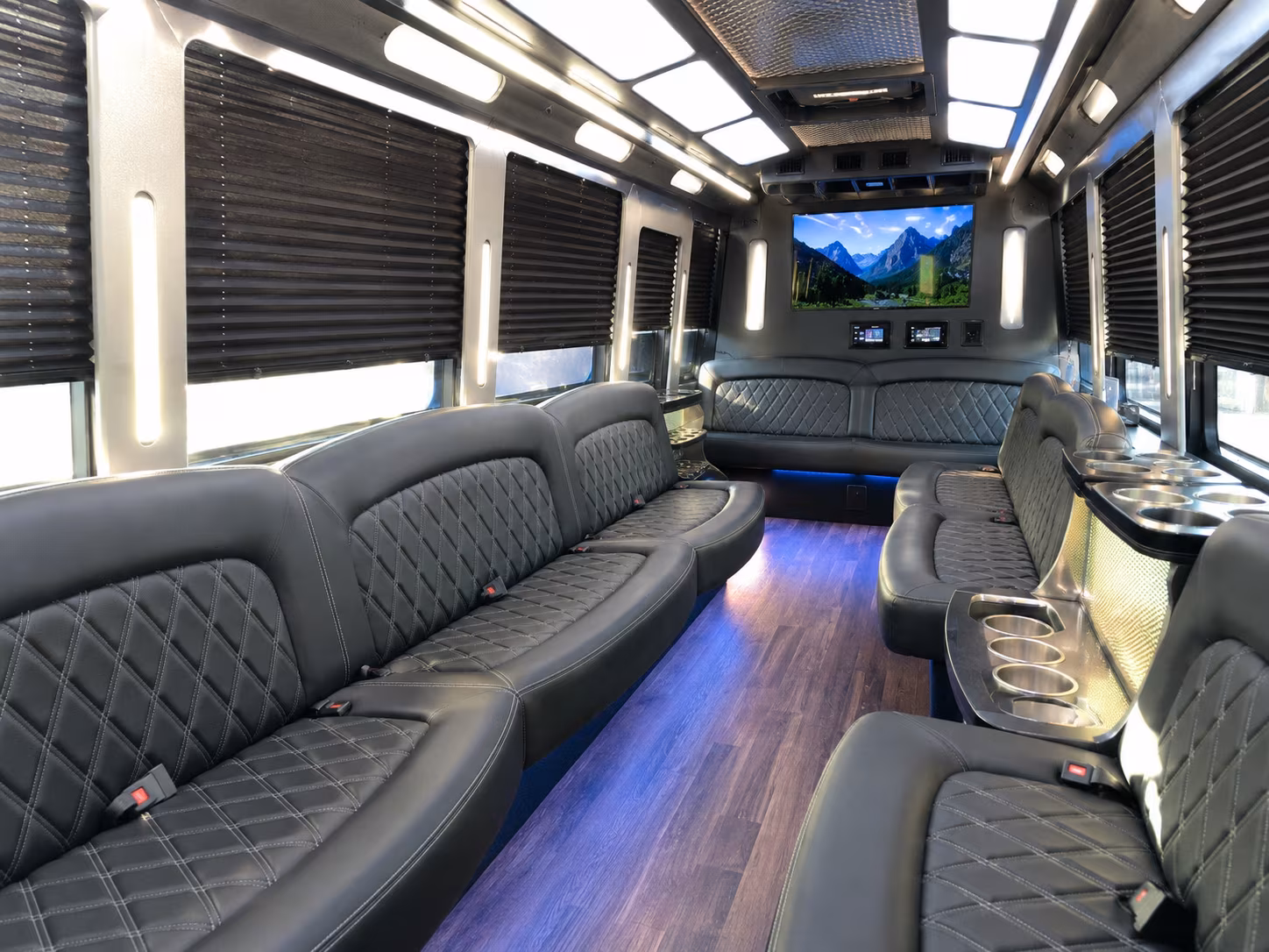 McAllen Bachelor & Bachelorette Transportation onboard seating