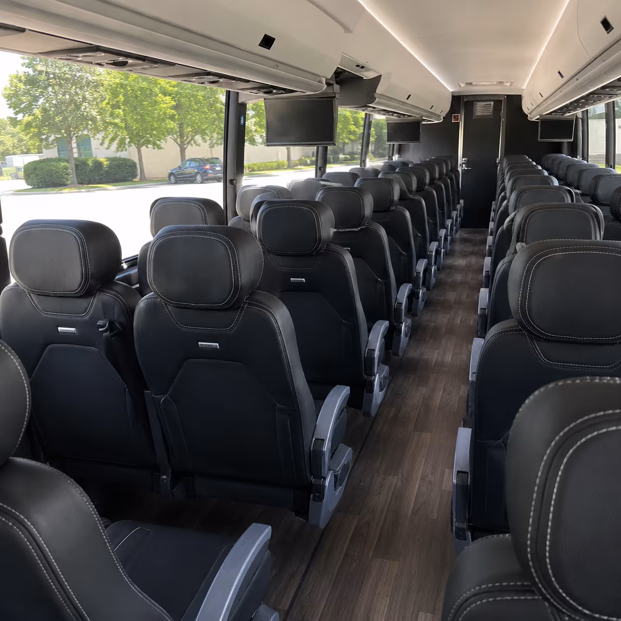 McAllen Corporate Transportation party bus exterior