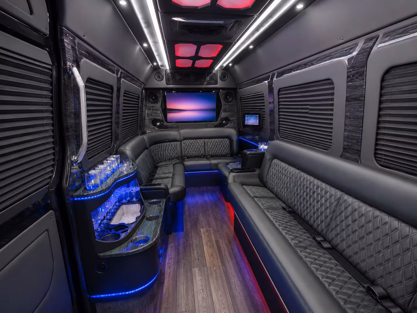 McAllen Corporate Transportation onboard seating