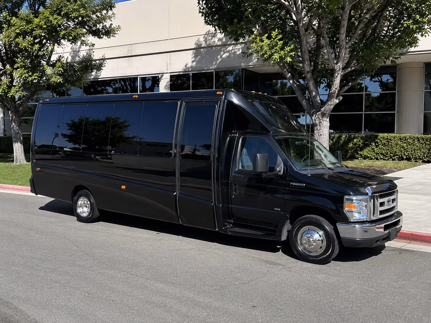 McAllen Prom & Homecoming Transportation party bus exterior