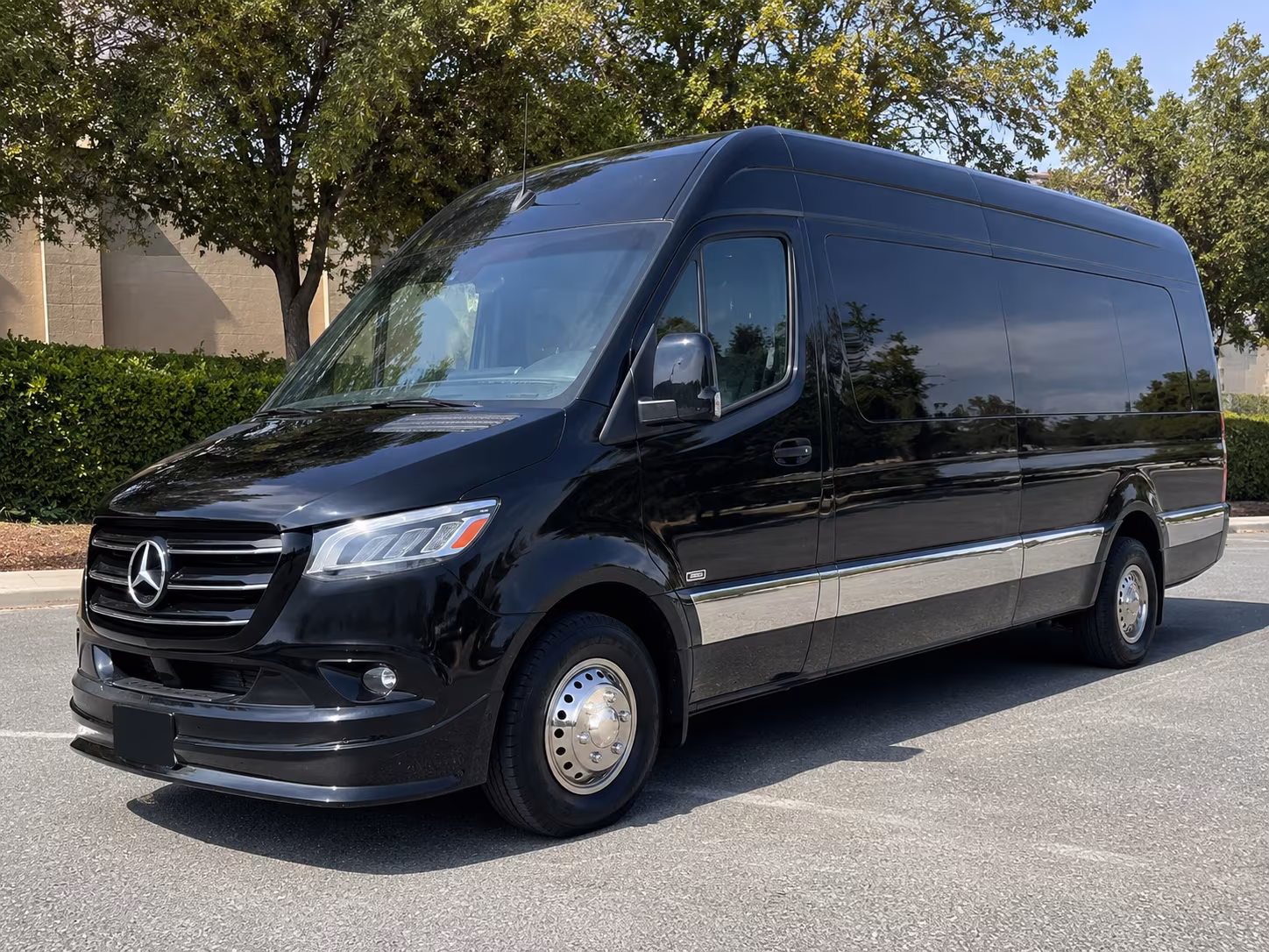 Sprinter Van Rental with Driver Exterior
