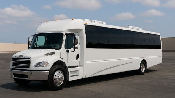 Exterior of McAllen Party Bus Company's 20 Passenger Party Bus in McAllen