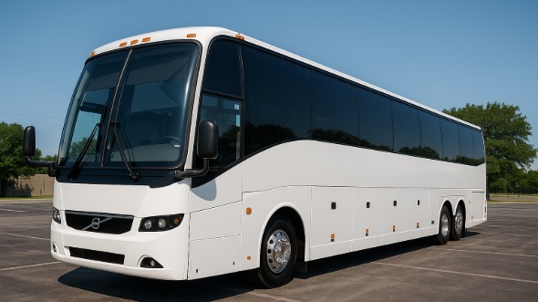 Exterior of Charter Bus Company Laredo's 40 Passenger Party Bus in Laredo