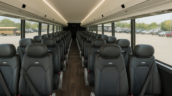 25 passenger minibus interior