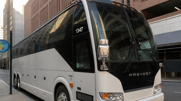 mcallen concert transportation charter bus rental